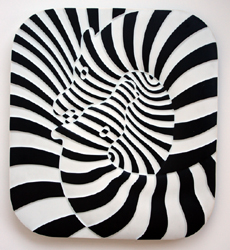 Rosenthal Jahresteller 1977, Zebras, Porzellan