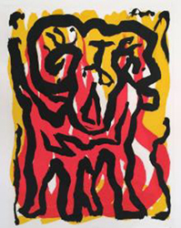 Galerie Lochner, 5 Jahre KA7: Markus Lüpertz - A. R. Penck, Ausstellung