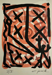 Galerie Lochner, 5 Jahre KA7: Markus Lüpertz - A. R. Penck, Ausstellung