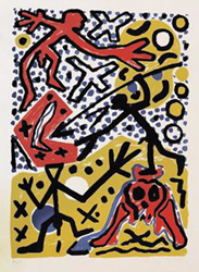 Galerie Lochner, 5 Jahre KA7: Markus Lüpertz - A. R. Penck, Ausstellung