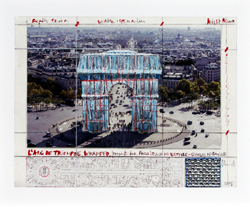WRAPPED ARC DE TRIOMPHE, Project for Paris