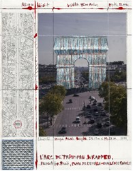 WRAPPED ARC DE TRIOMPHE, Project for Paris