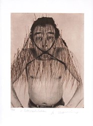 Arnulf Rainer, Druckgrafik, Ausstellung in der Galerie Lochner Dachau