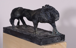Markus Lüpertz Löwe 2014 Bronzeskulptur unbemalt Luepertz,Skulptur,Bronze,Bronzeskulptur,Bozetto,Bozetti,handbemalt,Luepertz